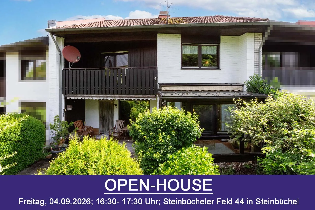 OPEN-HOUSE am 04.09.26! Reihenhaus in ruhiger Lage mit Erbpachtgrundstück