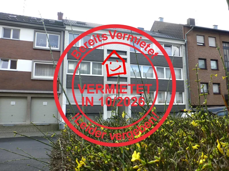 2-Zimmerwohnung mit Südbalkon - Nahe der Opladener City!