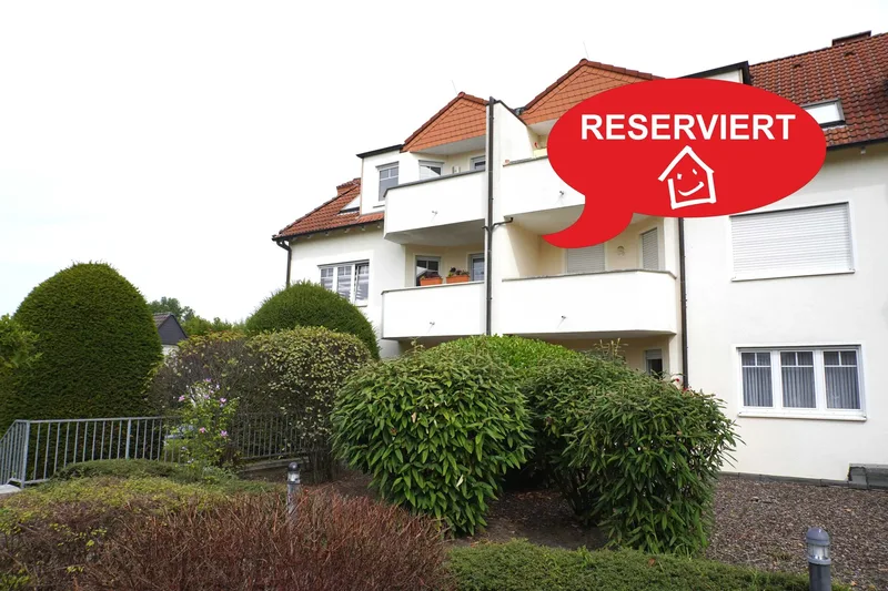 2-Zimmer-Erdgeschosswohnung mit Südbalkon - idyllisch in Leichlingen gelegen!