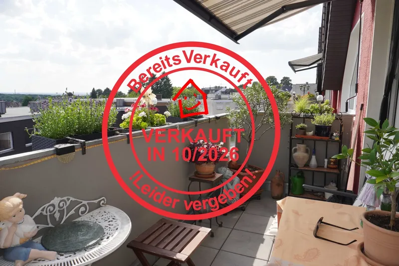 Vermietet. Modern. Werthaltig. 3-Zimmerwohnung in Leverkusen-Lützenkirchen.