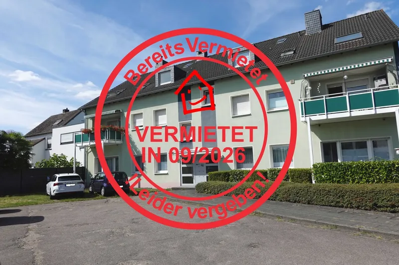 2-Zimmer-Dachgeschosswohnung in ruhiger Lage von Leverkusen-Schlebusch!