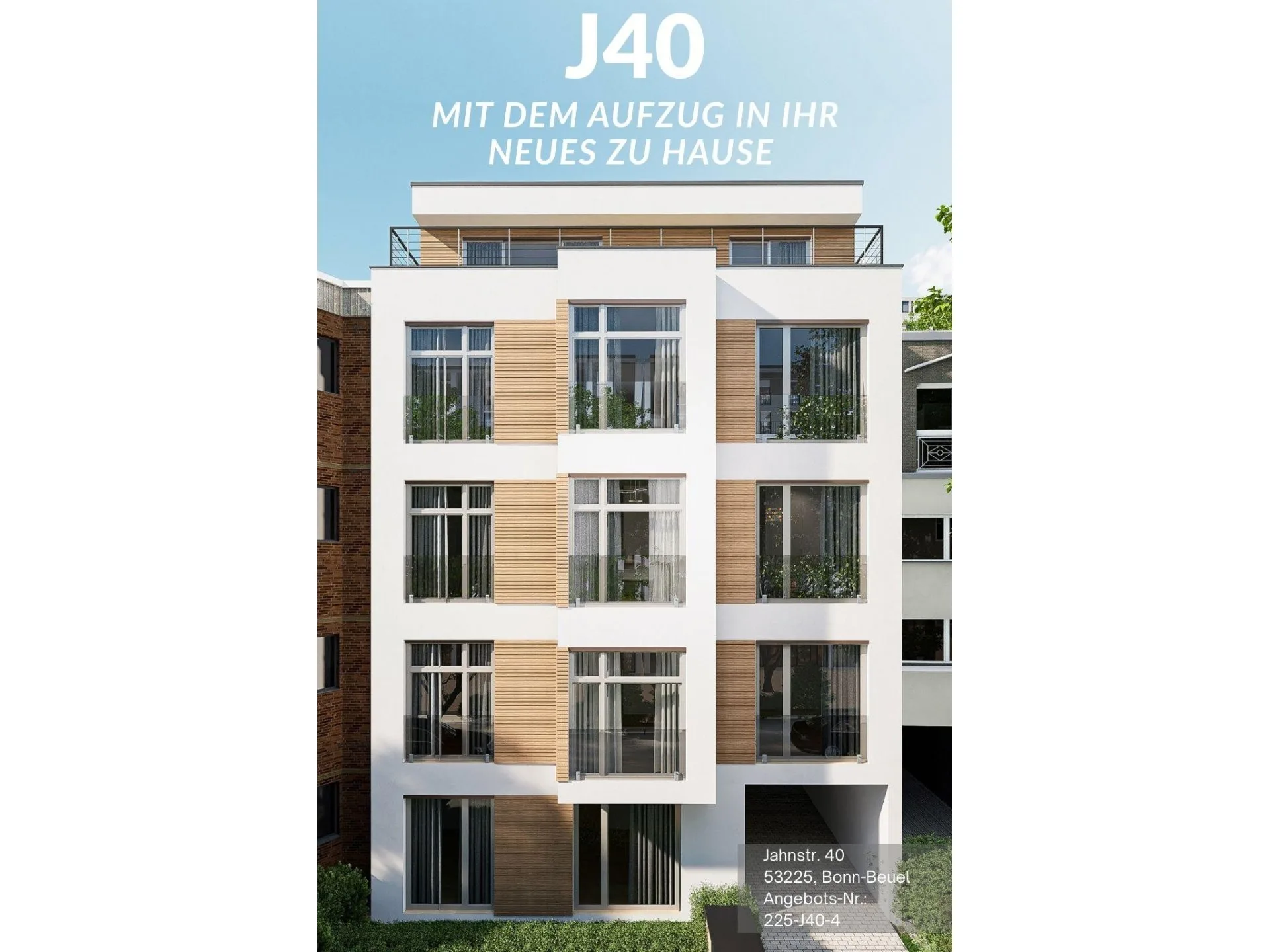 Eine Wohnung- zwei Möglichkeiten in kleiner WEG im urbanen Bonn-Beuel