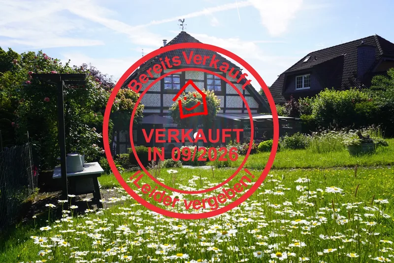 Einfamilienhaus im Fachwerkstil mit großer sonniger Gartenoase, in LEV-Lützenkirchen!