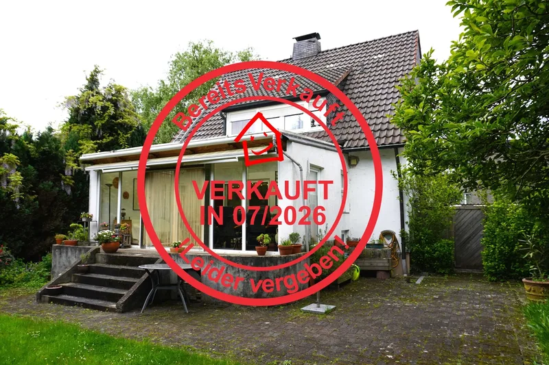 Familienhaus mit Wintergarten & Platz zum Leben plus Anbaumöglichkeit in Solingen!